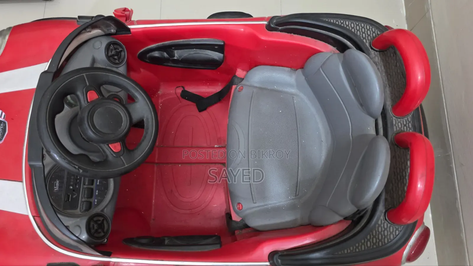 Battery Charged Baby Car