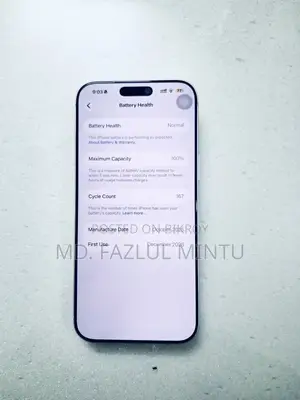অ্যাপল আইফোন ১৭ প্রো ম্যাক্স ২৫৬ জিবি সিলভার