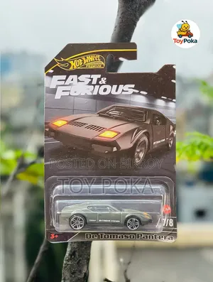 Hot Wheels Fast & Furious White Sports Car – Die-Cast Model