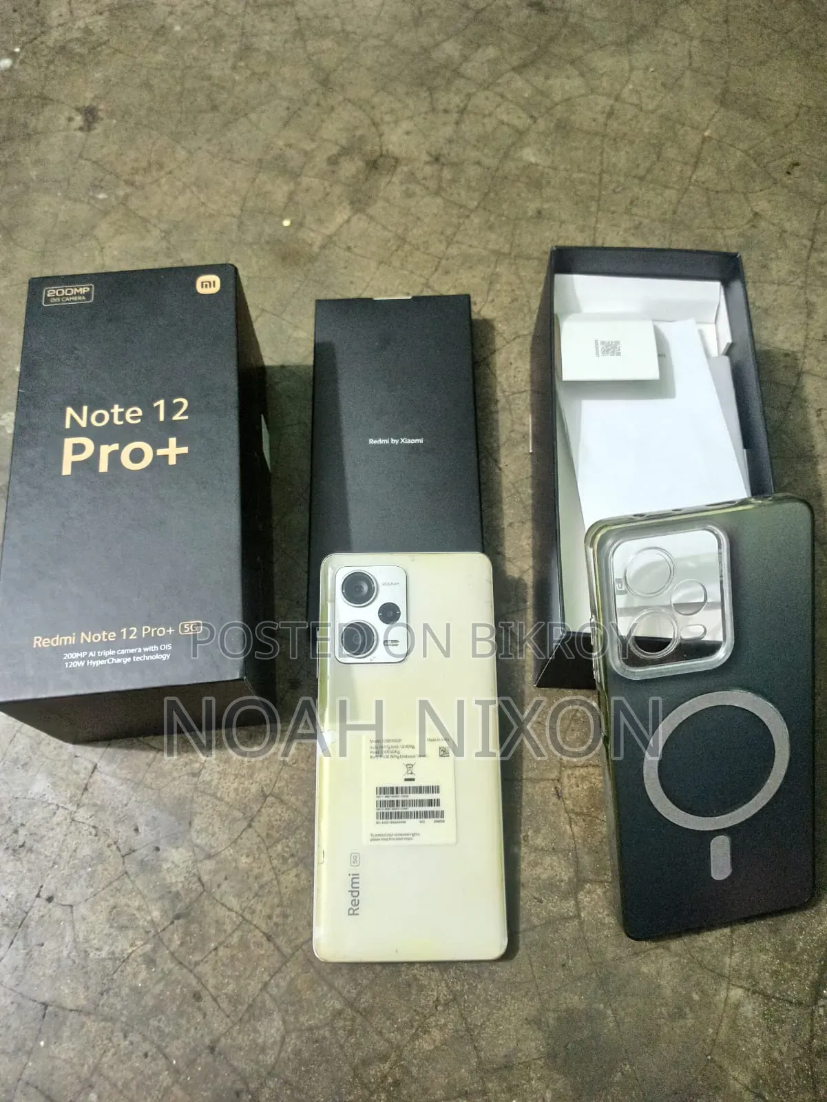 New Xiaomi Redmi Note 12 Pro+ 5G 256 GB White