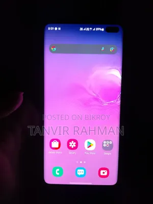 স্যামসাং গ্যালাক্সি এস১০ প্লাস ১২৮ জিবি ব্ল্যাক