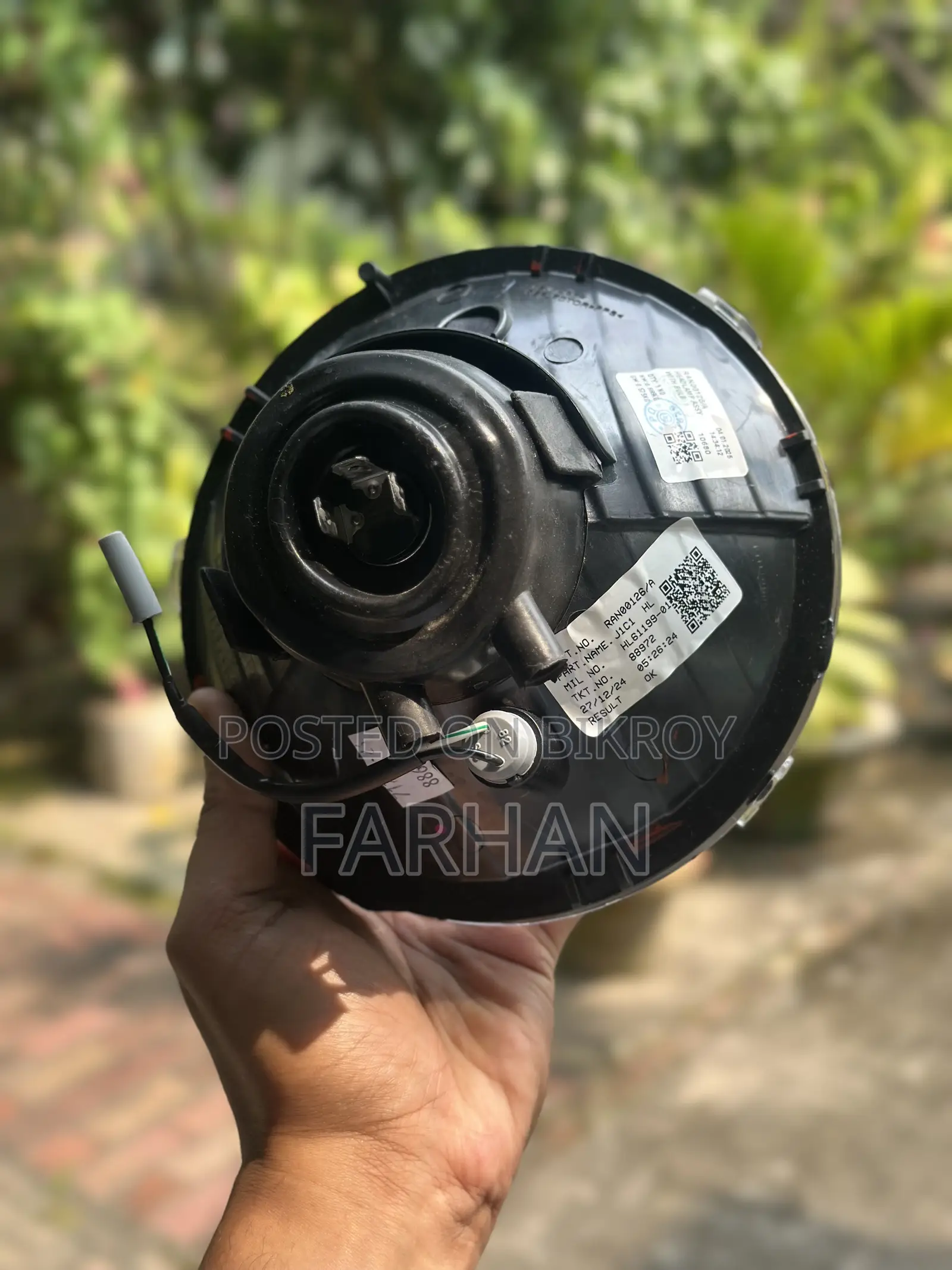 Royel Enfield Hunter Head Light