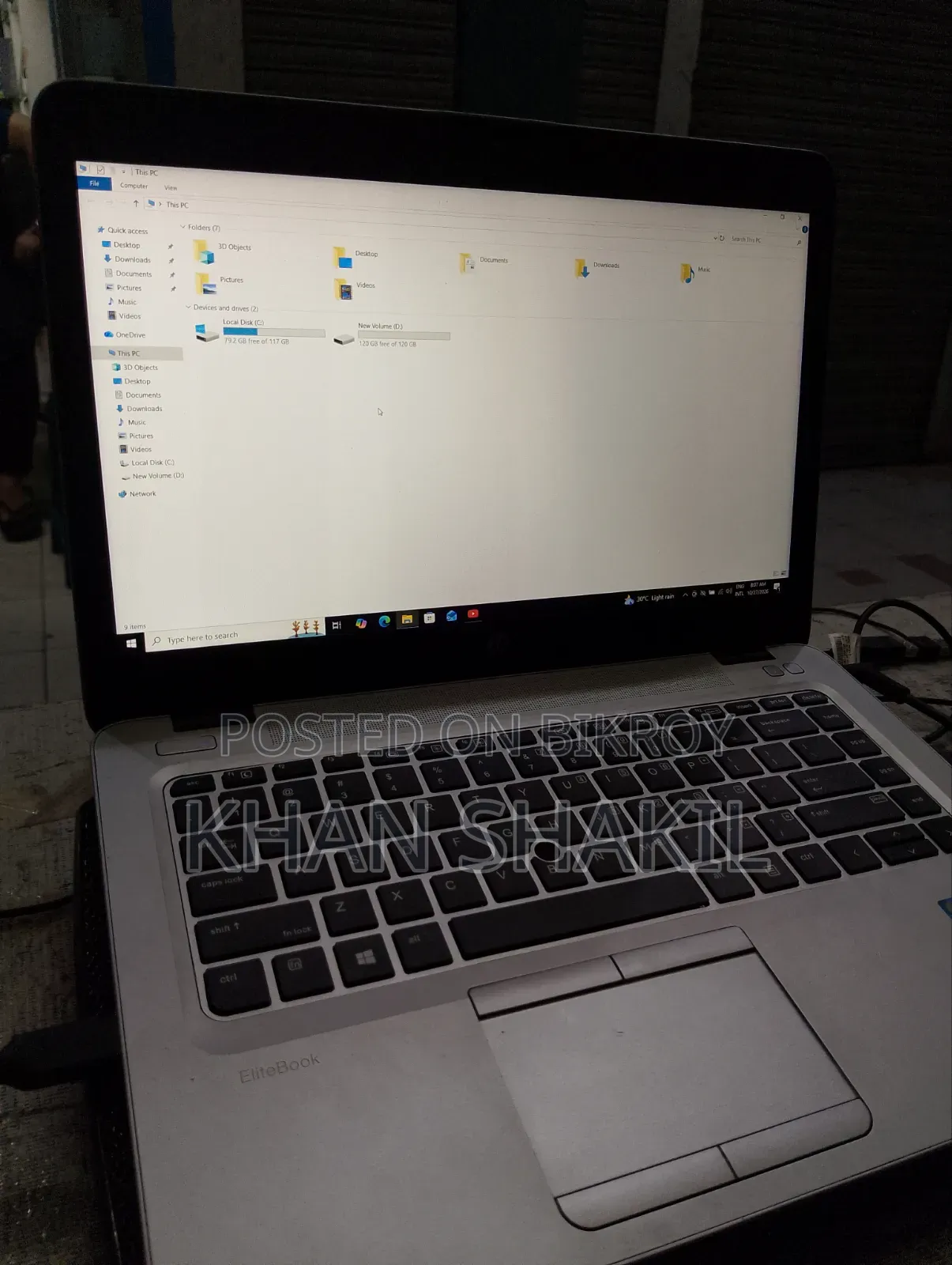 Laptop HP EliteBook 840 G3 4GB Intel Core i5 SSD 256GB