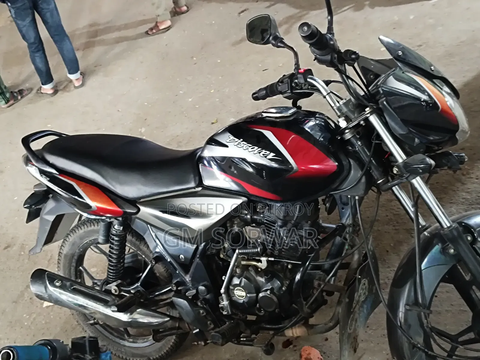 Bajaj Discover 125 2019 Black
