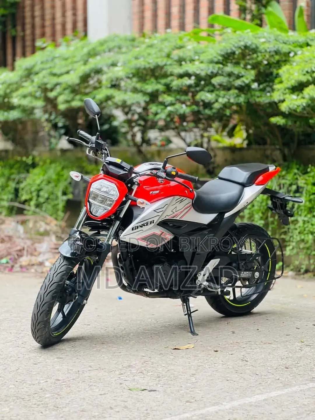 Suzuki Gixxer 2025 Orange
