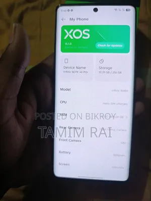 Infinix Note 40 Pro Plus 5G 256 GB Gold