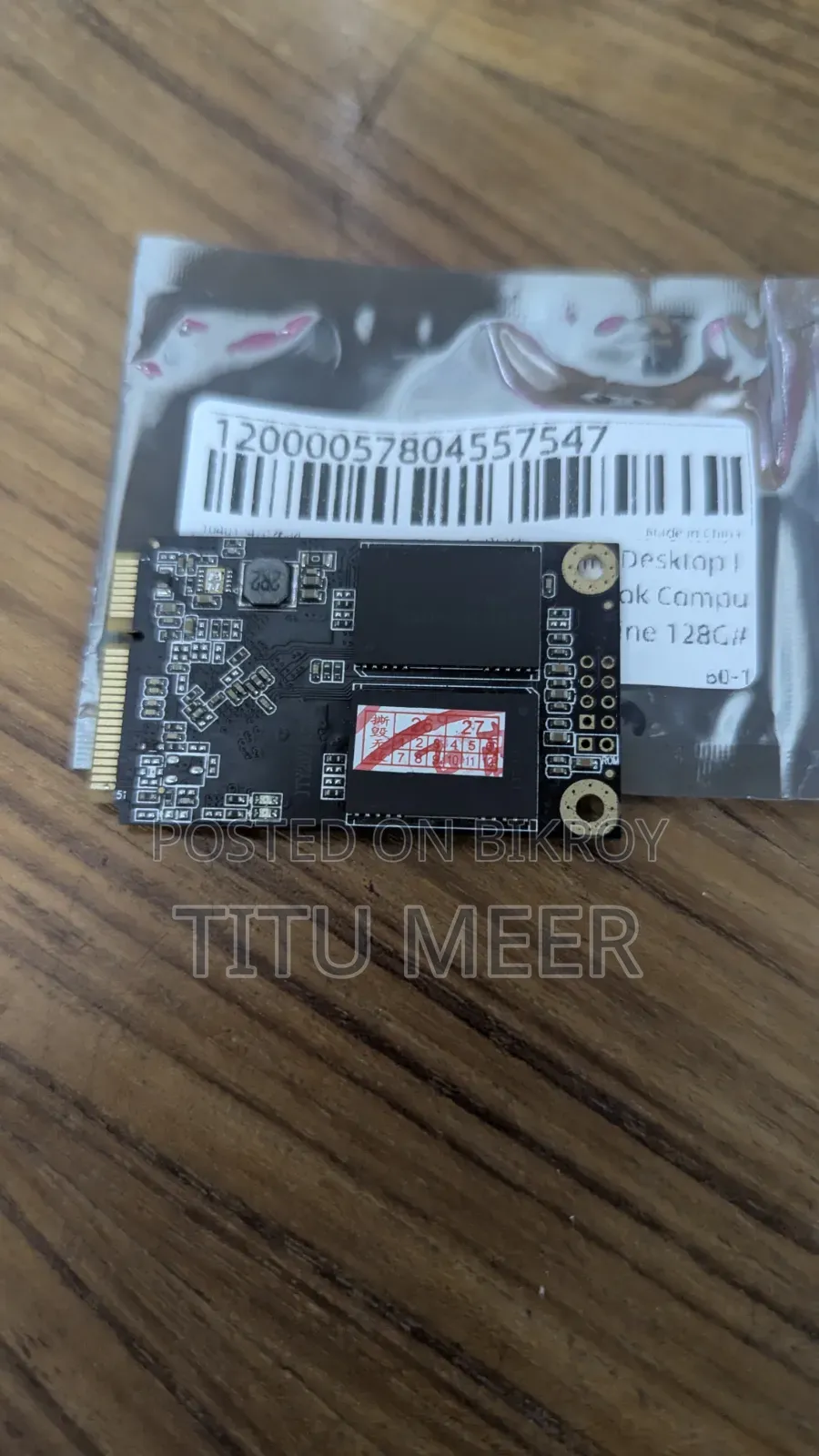 SSD Msata 128 Gb