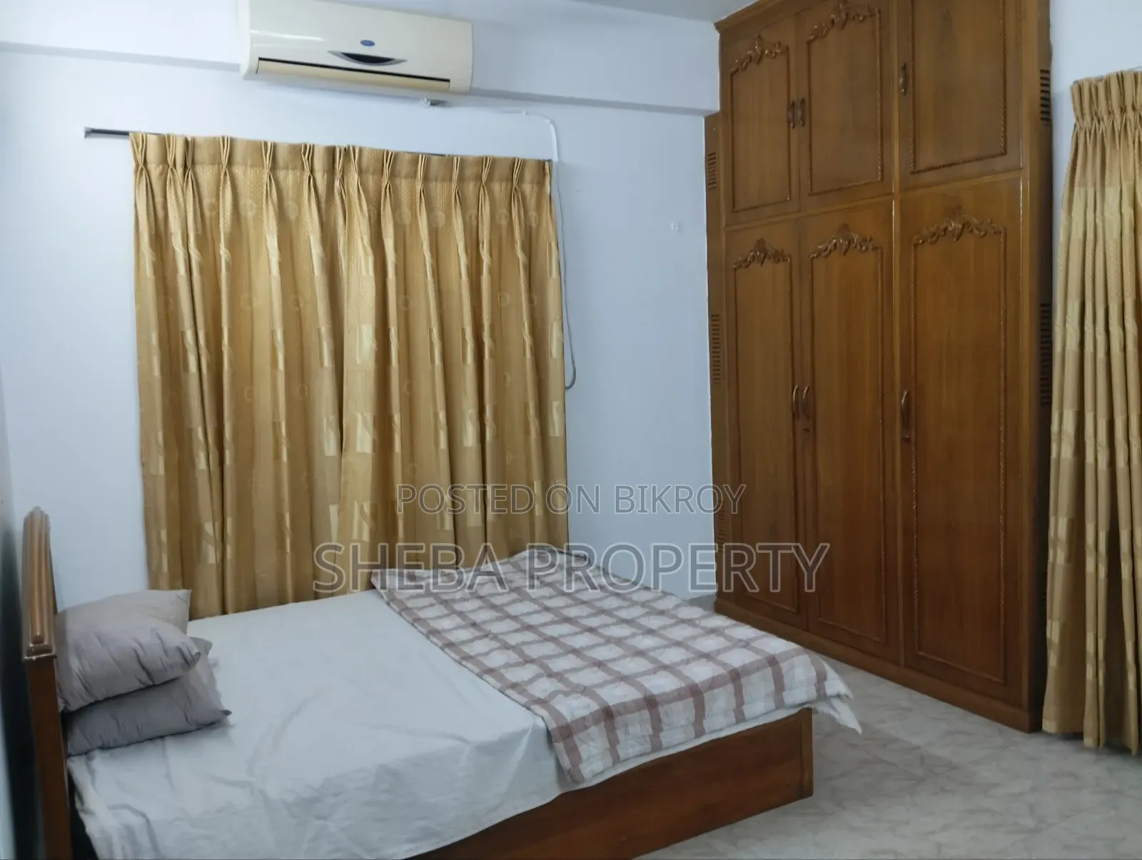 গুলশানে ভাড়ার জন্য সাজানো ৩ বেডরুমের অ্যাপার্টমেন্ট