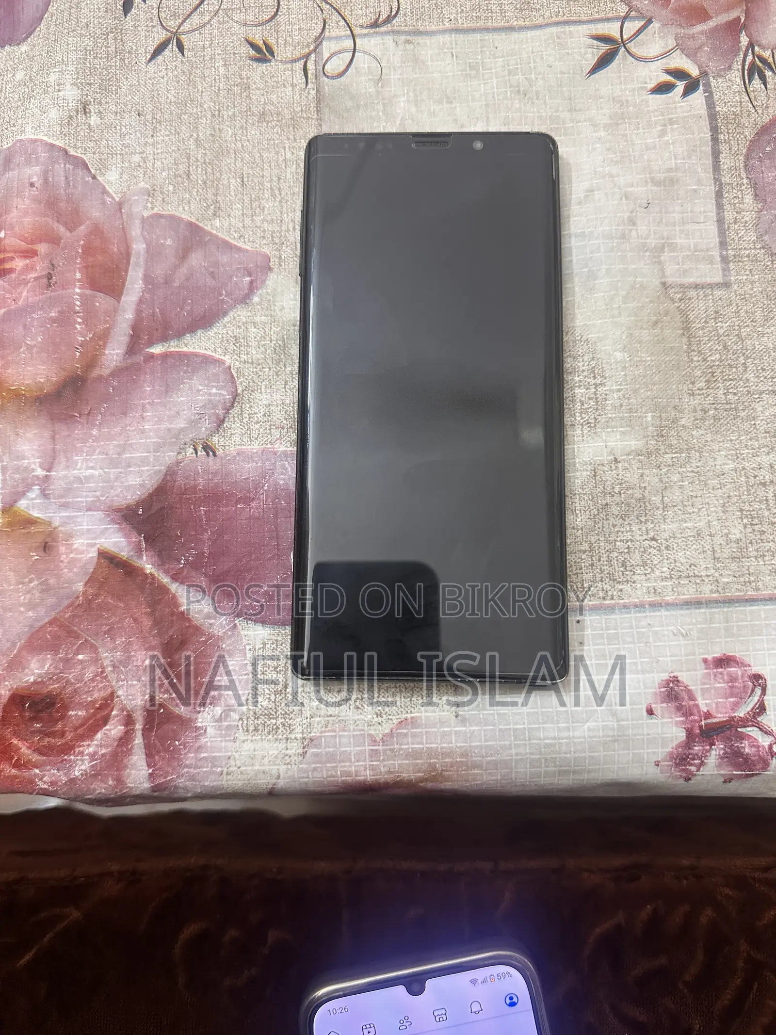 স্যামসাং গ্যালাক্সি নোট ৯ ৫১২ জিবি ব্ল্যাক