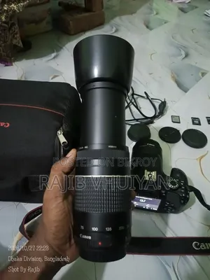 ক্যানন ৮০০ডি দুটি লেন্সসহ