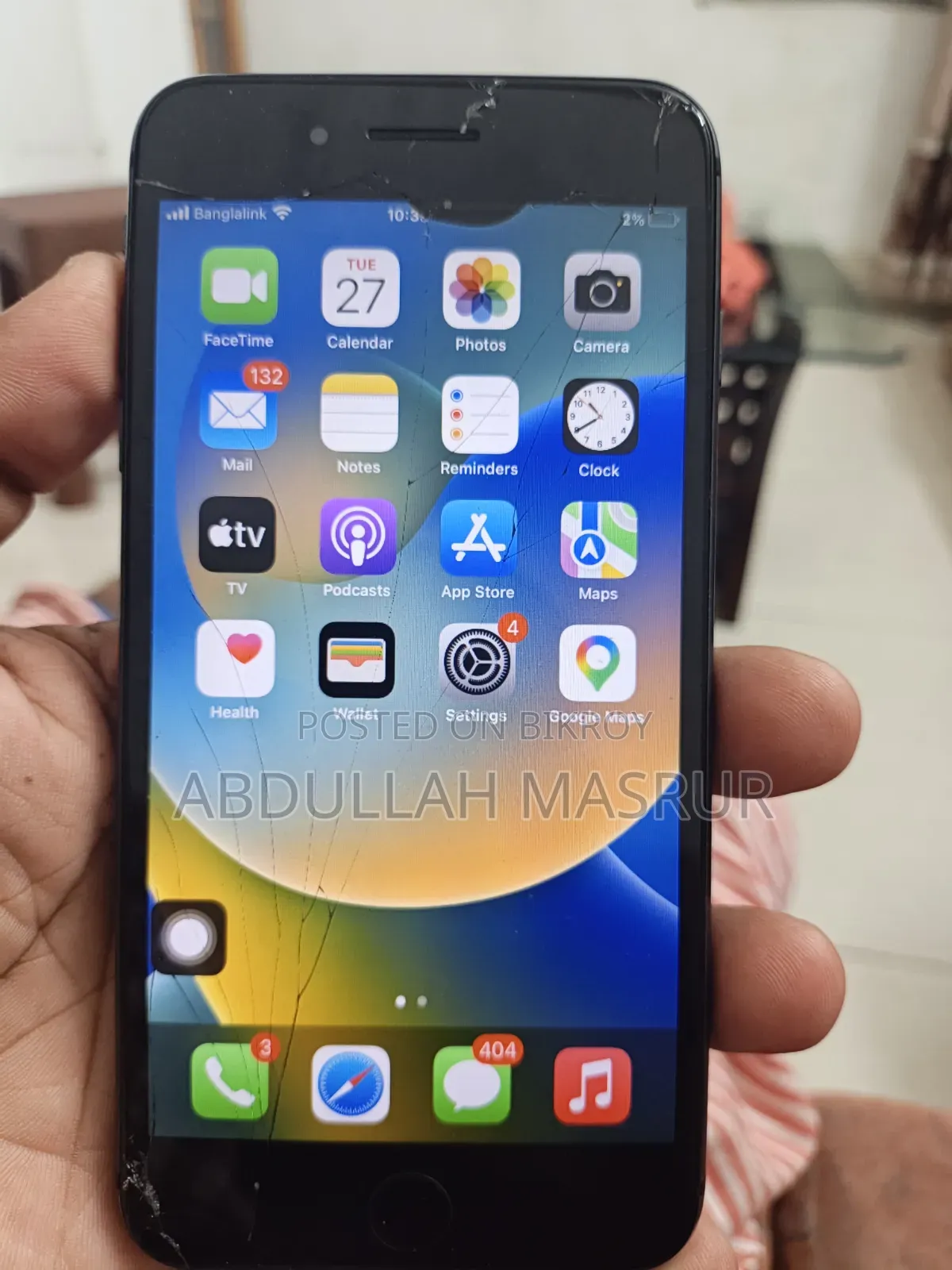 Apple iPhone 8 Plus 256 GB Black
