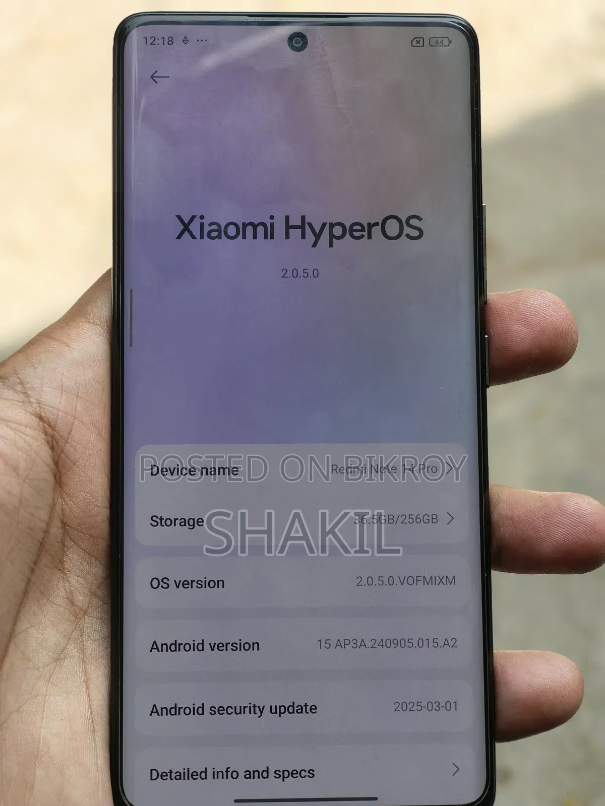 Xiaomi Redmi Note 13 Pro+ 512 GB Black