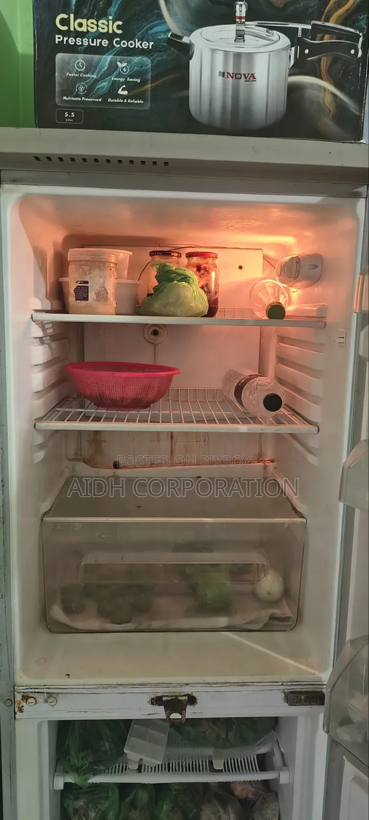 Eco+ 210 Liter Refrigerator Full Fresh Running Condition