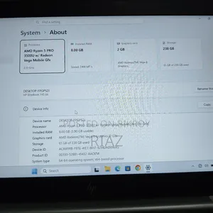 ল্যাপটপ HP EliteBook 745 G6 8GB AMD Ryzen 5 SSD 256GB