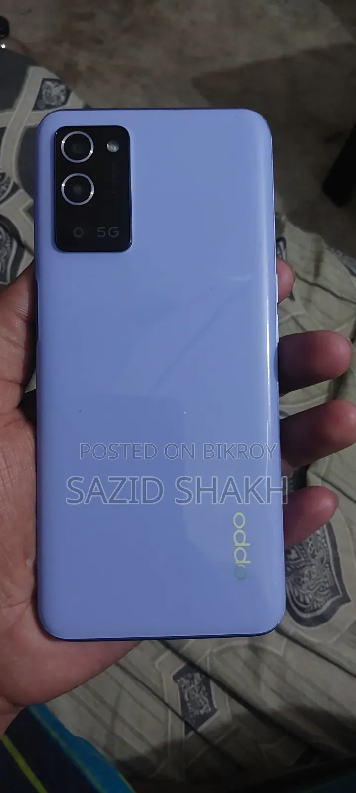 New Oppo A56 5G 256 GB Blue