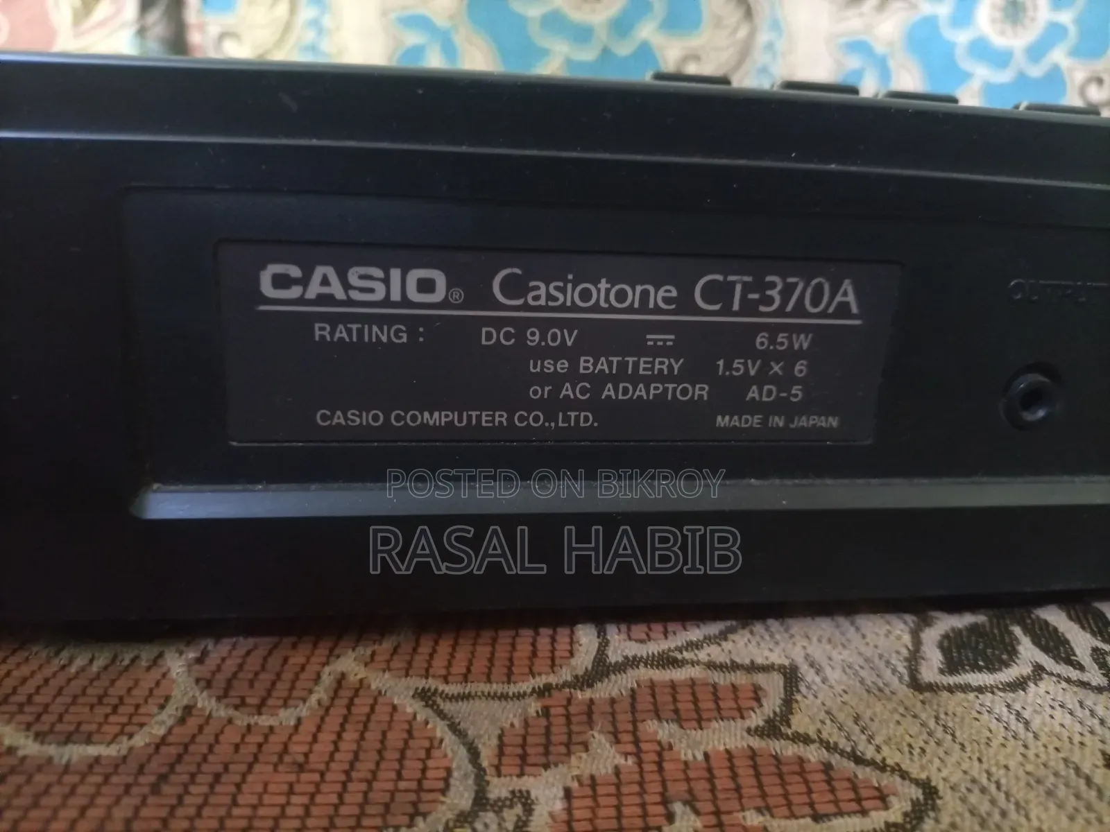 Casio Keyboard for Sale