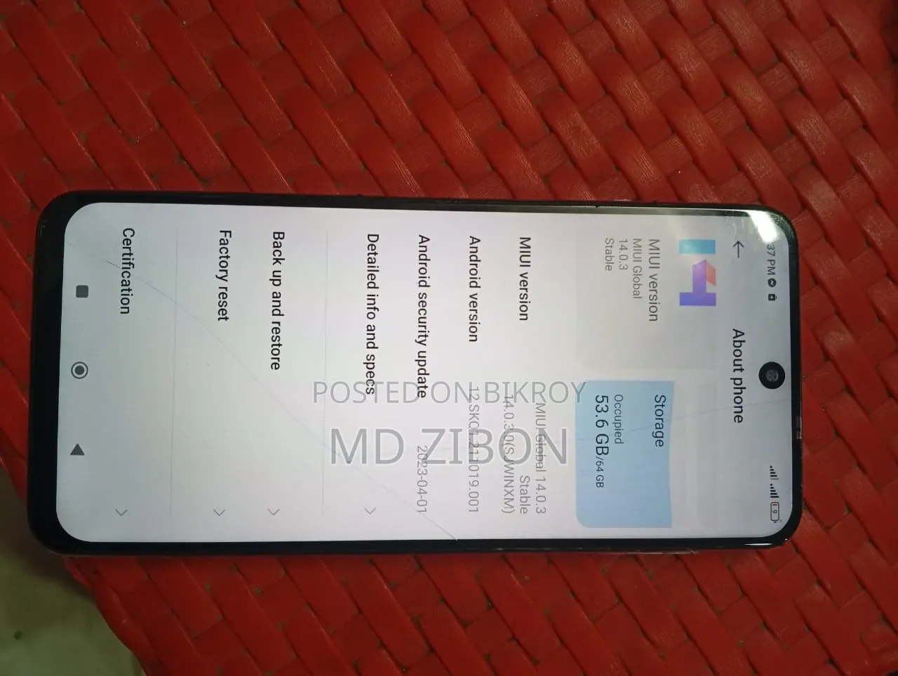 Xiaomi Mi 9 Pro 512 GB Gold