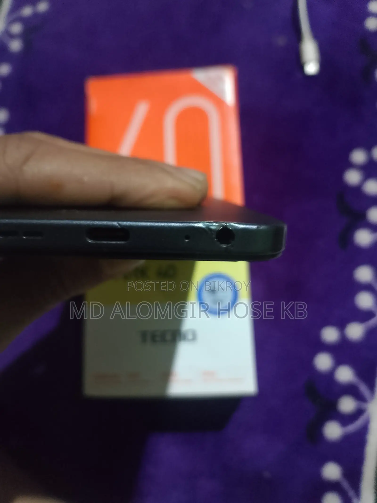 Tecno Spark 40 128 GB Black