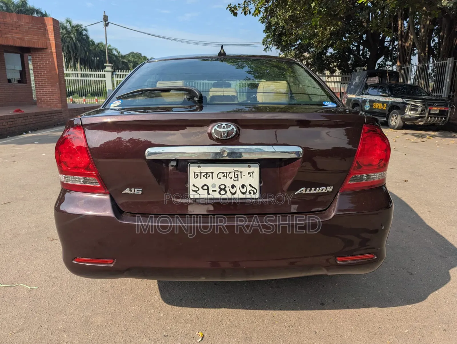 Toyota Allion 2003 Red
