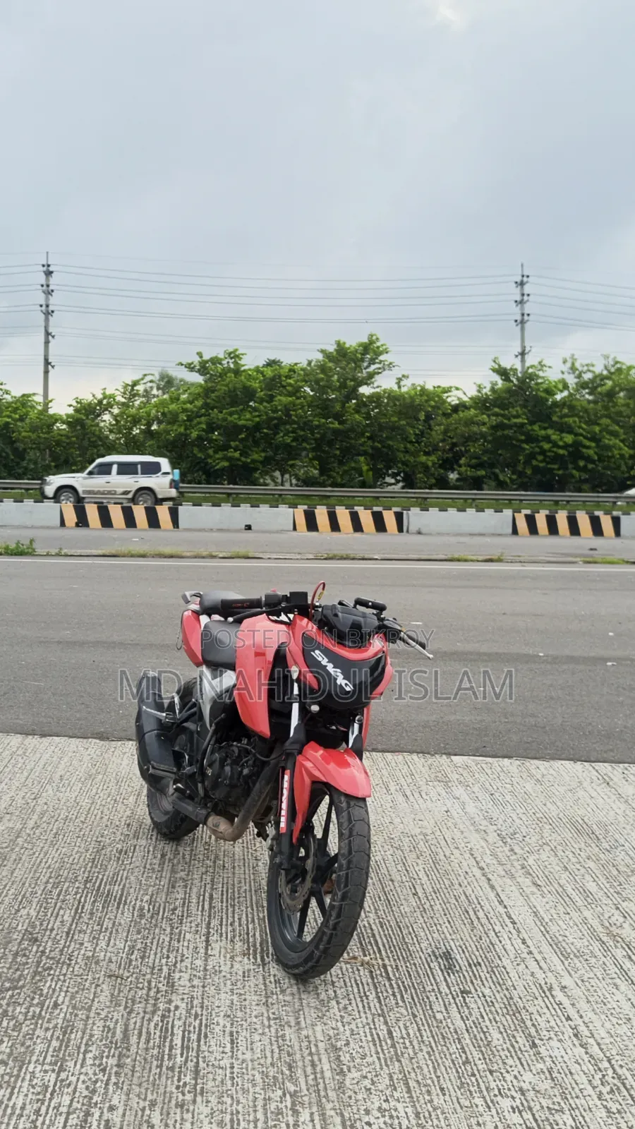 TVS Apache 160 4V 2020 Red