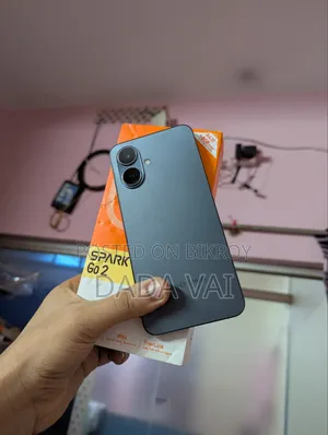 নতুন টেকনো স্পার্ক গো ২ ৬৪ জিবি কালো
