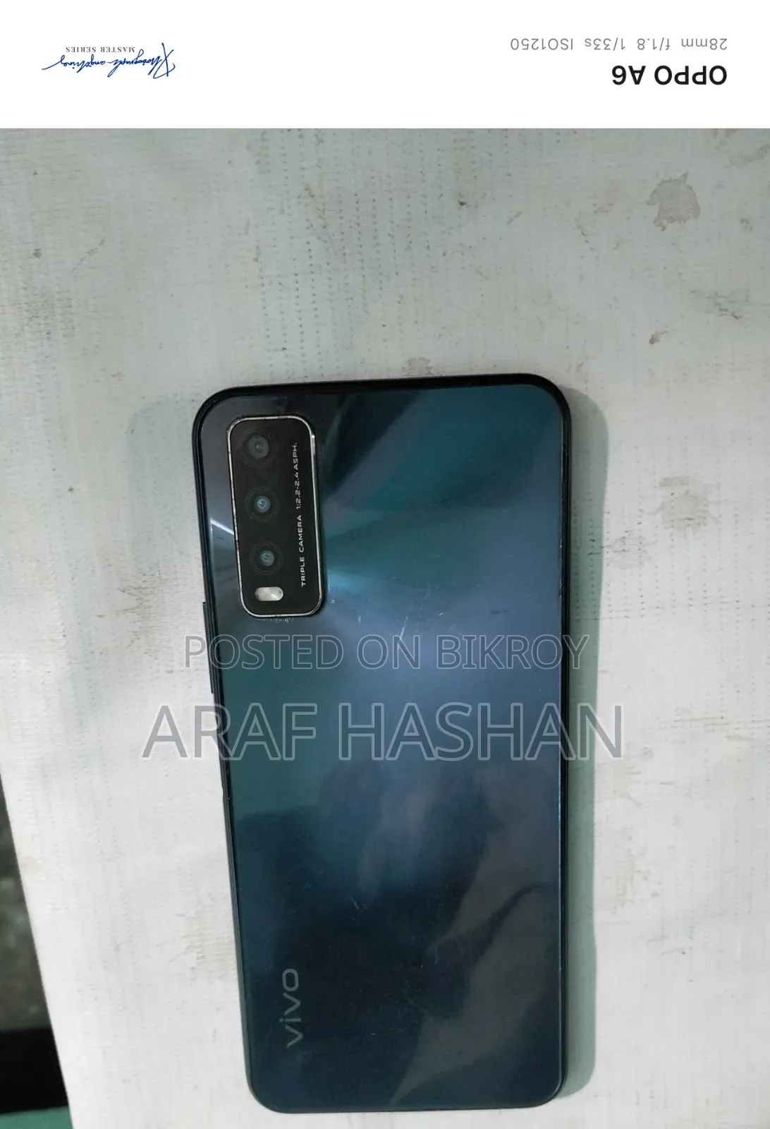 Vivo Y20 64 GB Blue