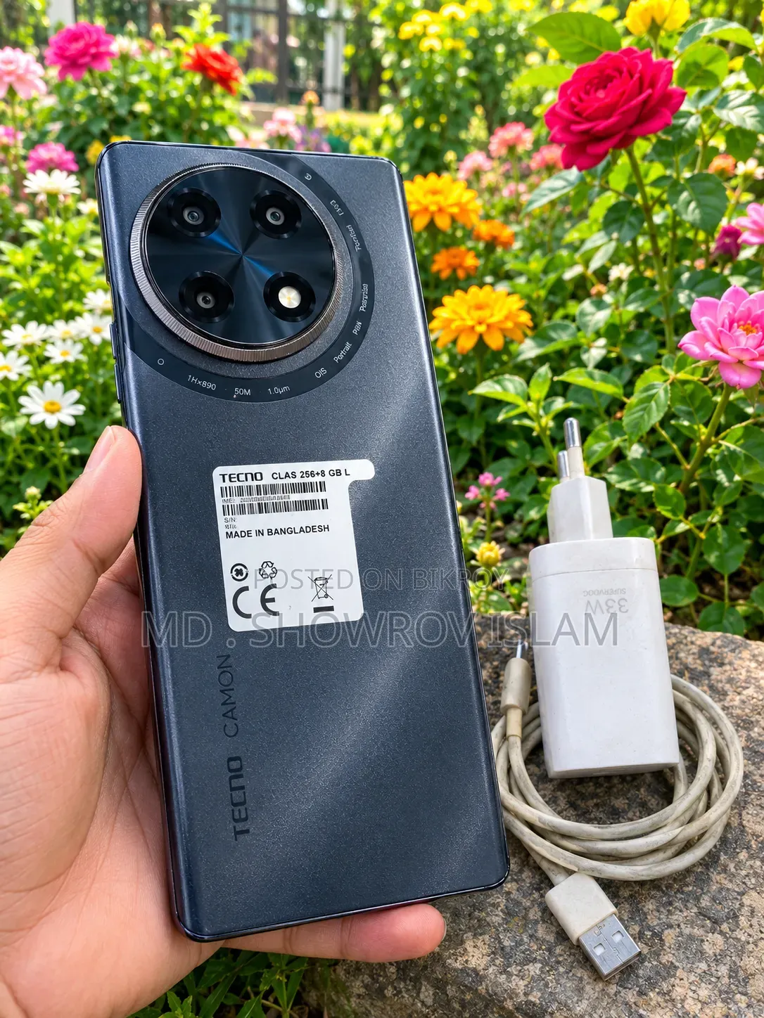 টেকনো ক্যামন ৩০এস ২৫৬ জিবি ব্ল্যাক