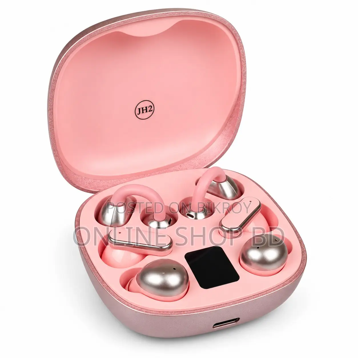 CYXG Q102 3-in-1 Wireless Earbuds Bluetooth 6.1 with LED Digital Display
