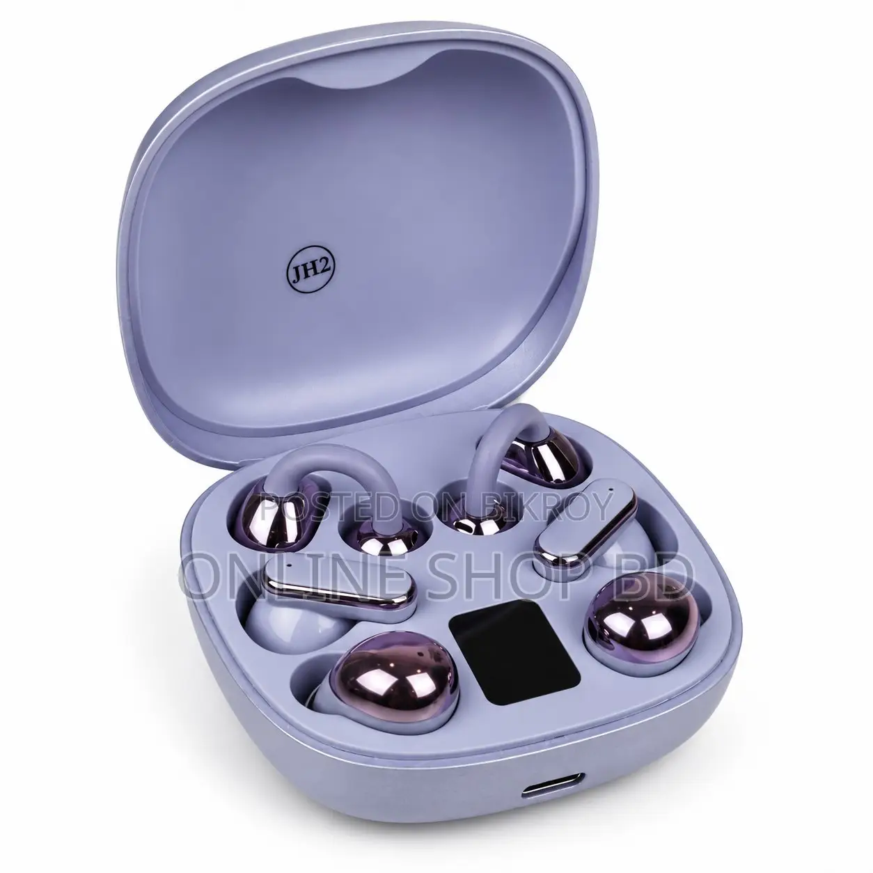 CYXG Q102 3-in-1 Wireless Earbuds Bluetooth 6.1 with LED Digital Display