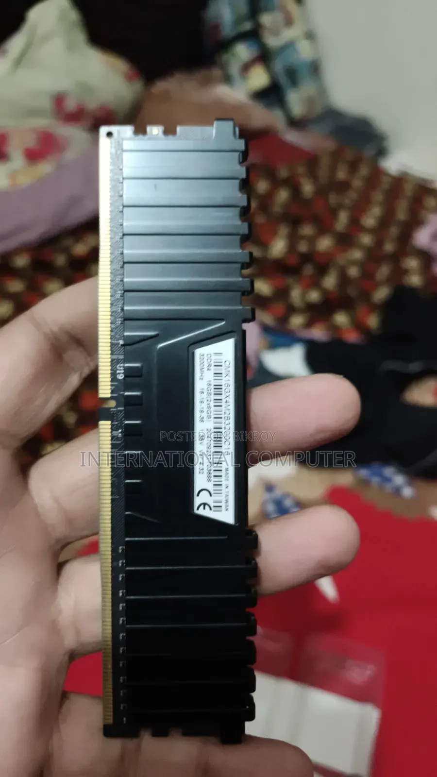 ক্রুশিয়াল ডিডিআর৪ ১৬ জিবি ৩২০০ মেগাহার্জ ডেস্কটপ র‍্যাম