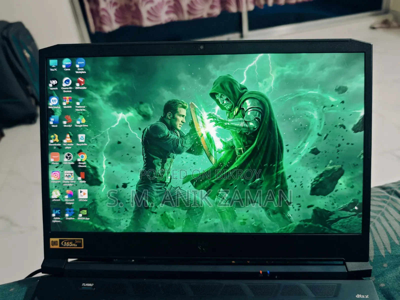 Laptop Acer Predator Helios 300 32GB Intel Core i7 SSHD+SSD 1.5T