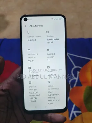 Realme 6 128 GB Blue