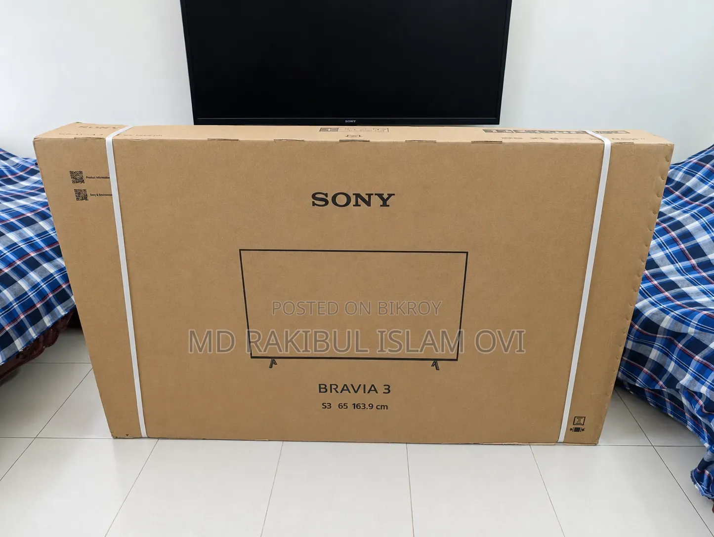 Sony BRAVIA 3 65” Class LED 4K HDR Google TV,