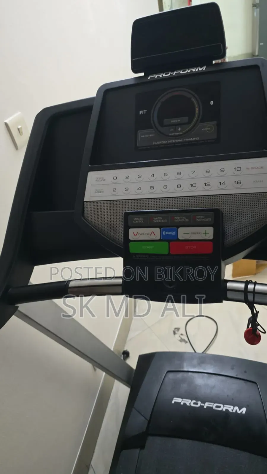 ProForm 350i Treadmill Want to Sell Because No One Uses It at Home