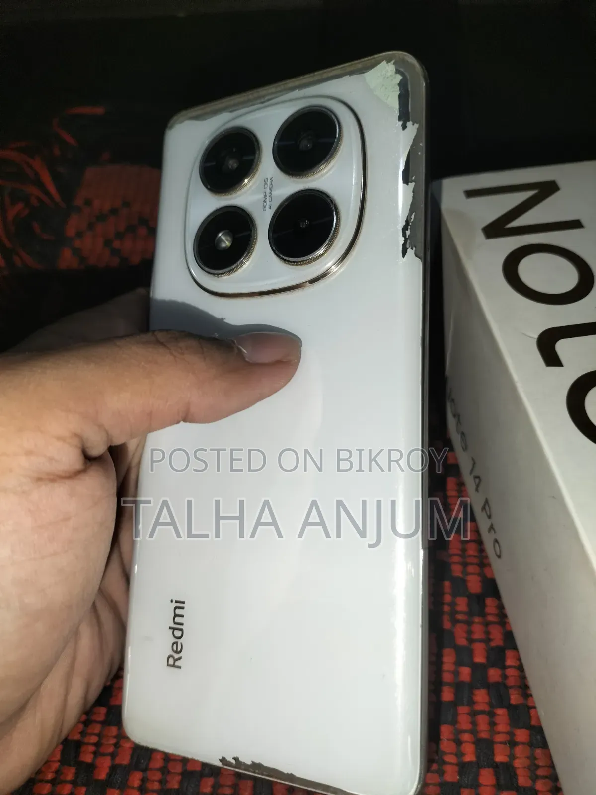শাওমি রেডমি নোট ১৪ প্রো ২৫৬ জিবি রেড