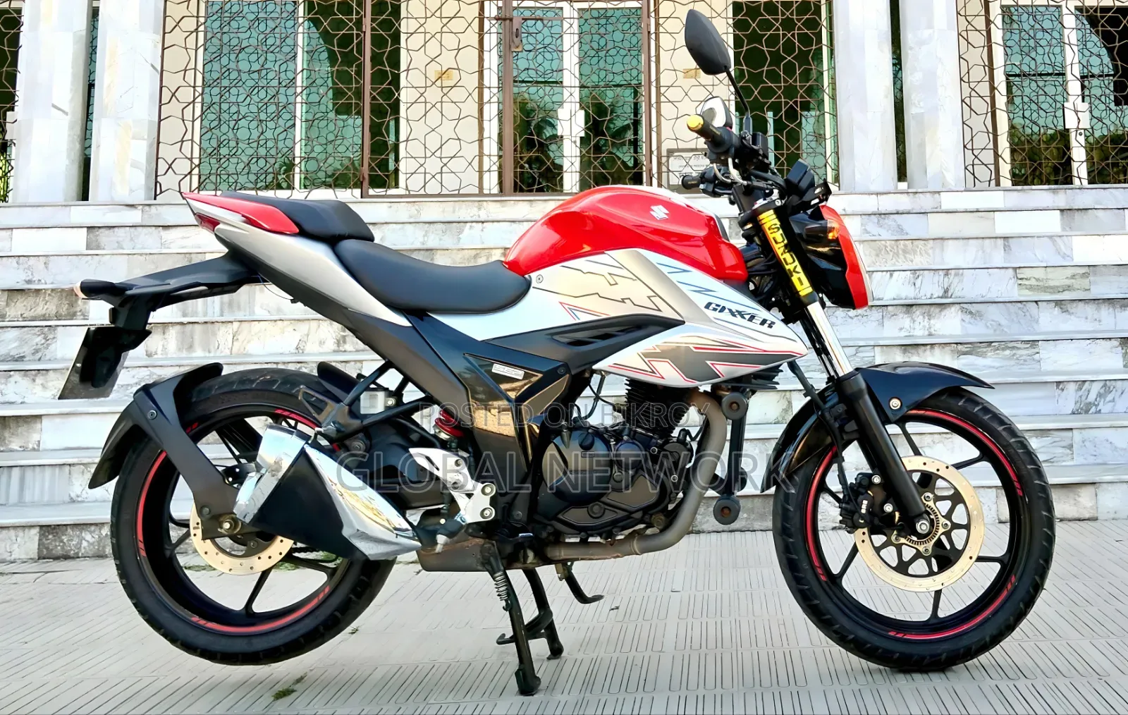 New Suzuki Gixxer 2024 Orange