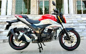 New Suzuki Gixxer 2024 Orange