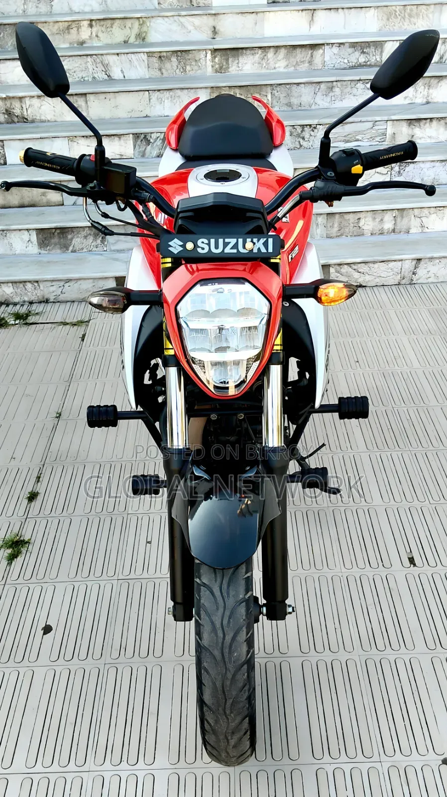 New Suzuki Gixxer 2024 Orange