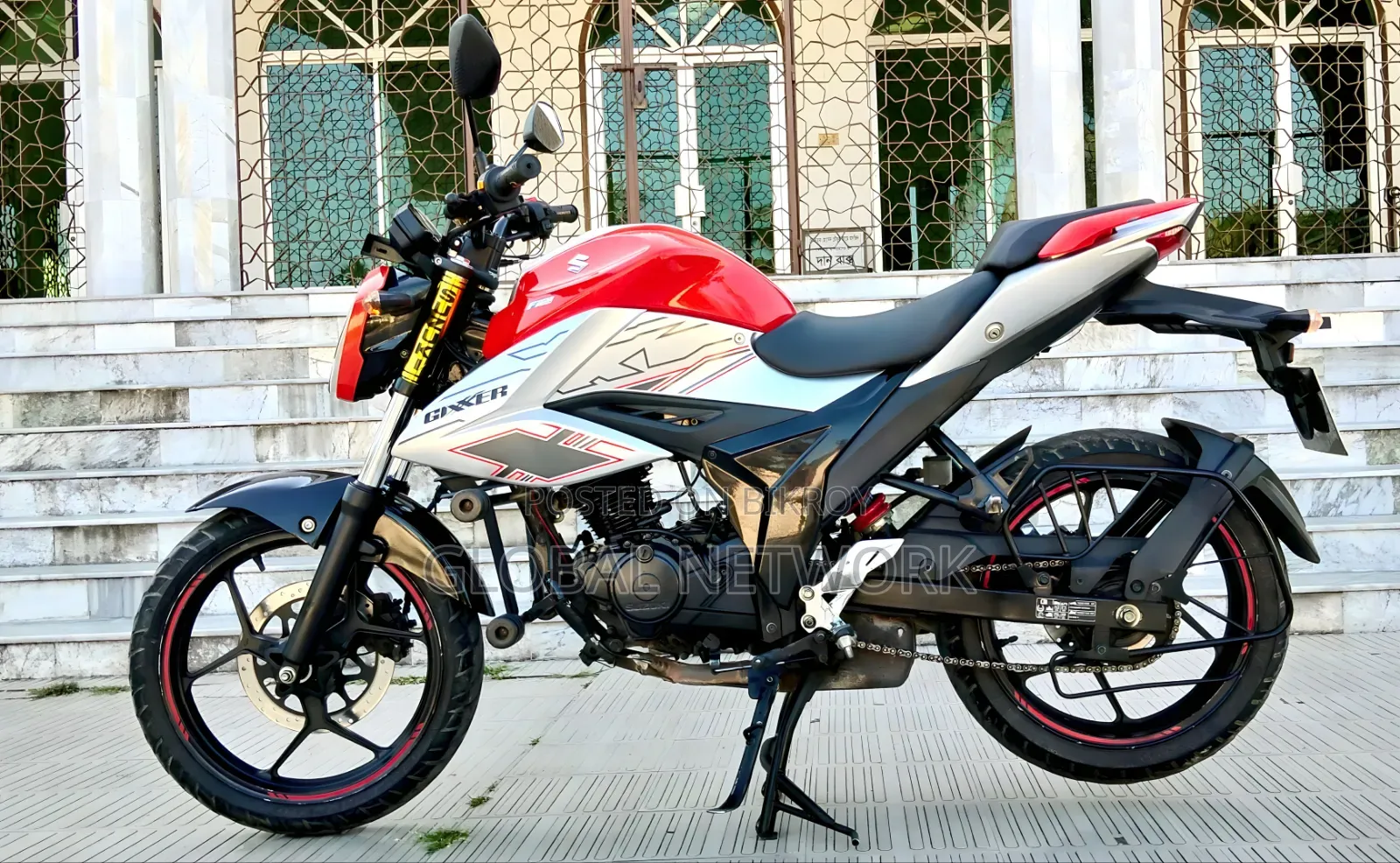 New Suzuki Gixxer 2024 Orange