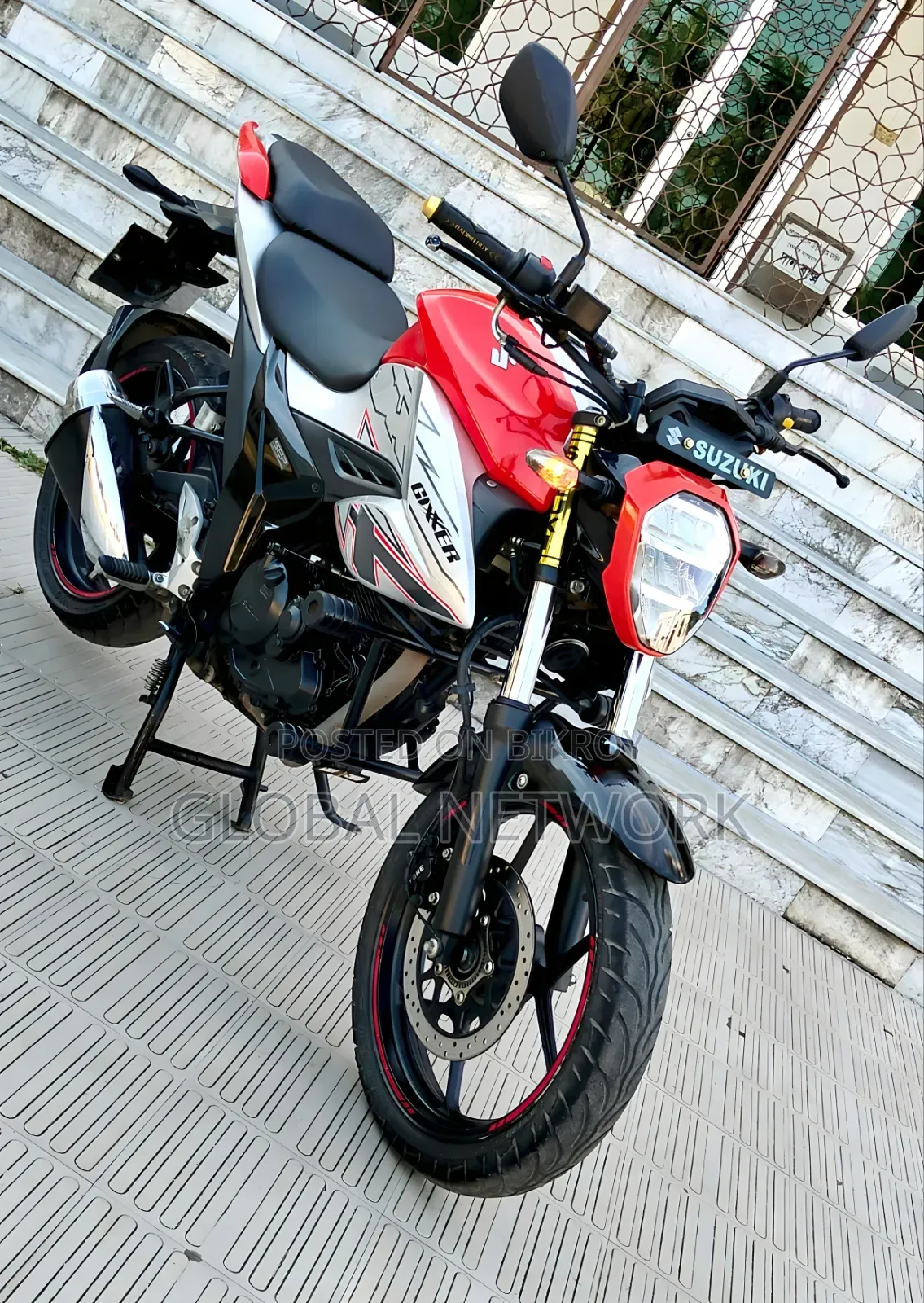 New Suzuki Gixxer 2024 Orange