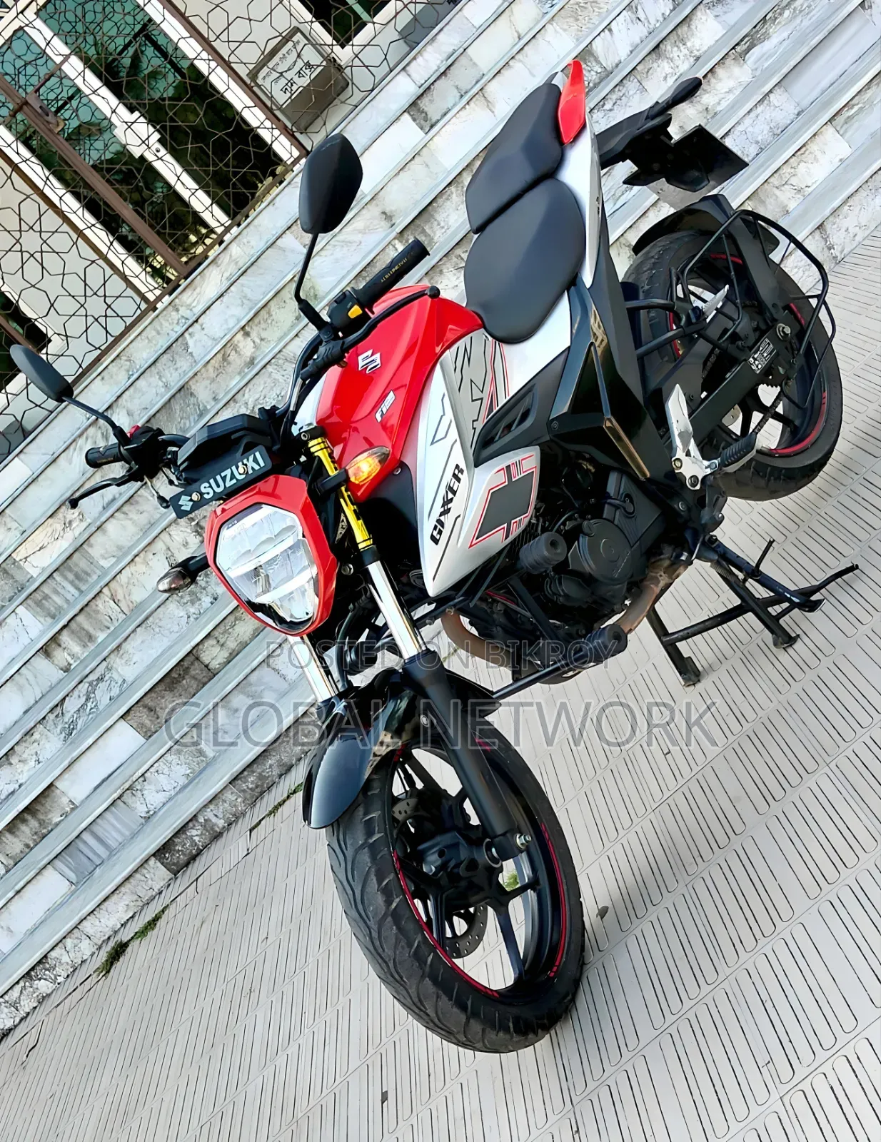New Suzuki Gixxer 2024 Orange