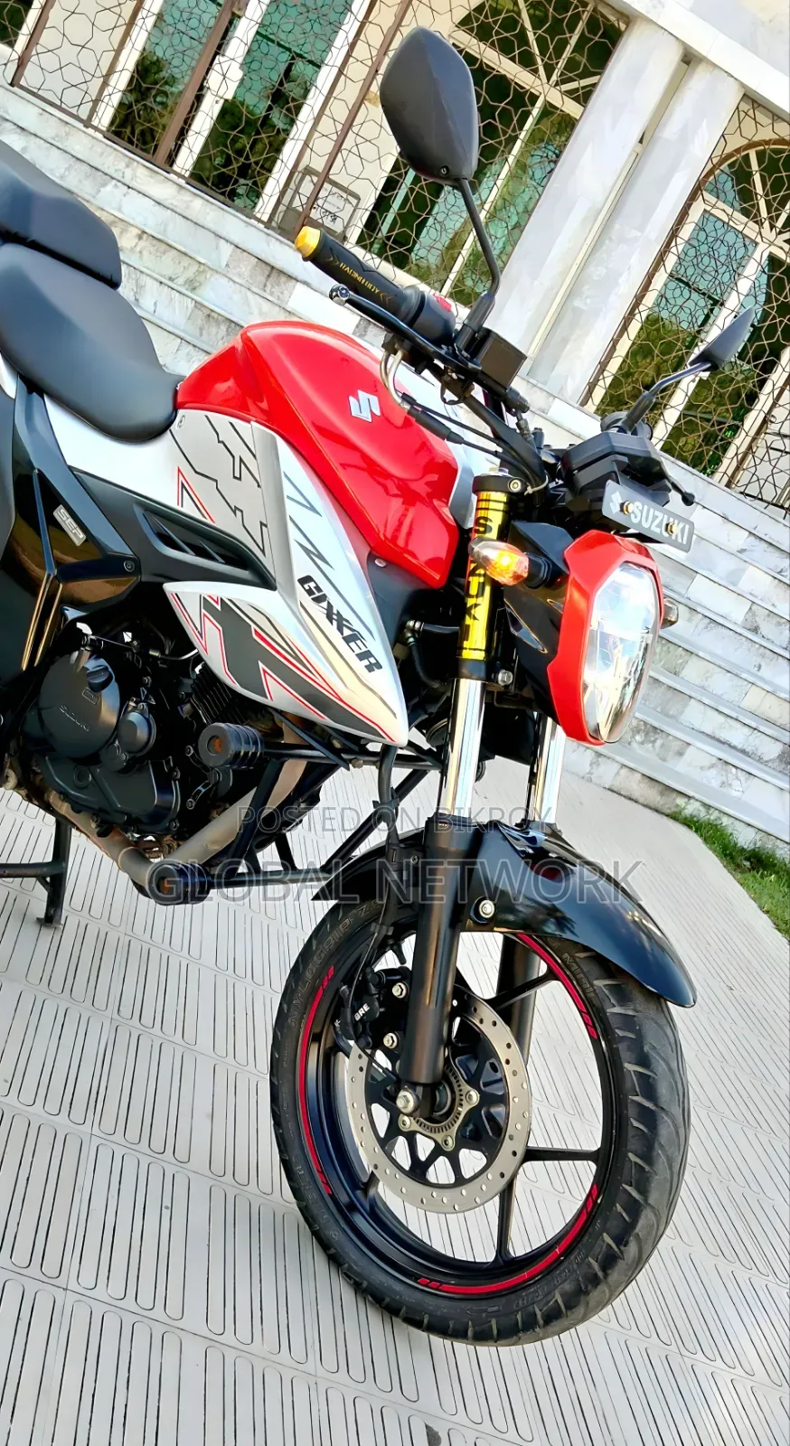 New Suzuki Gixxer 2024 Orange