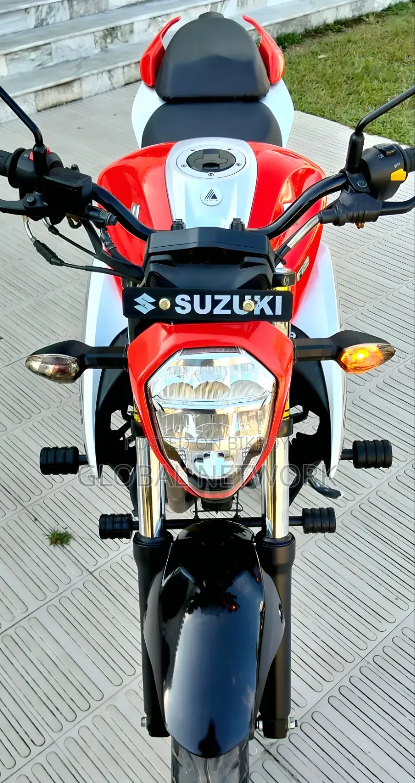 New Suzuki Gixxer 2024 Orange
