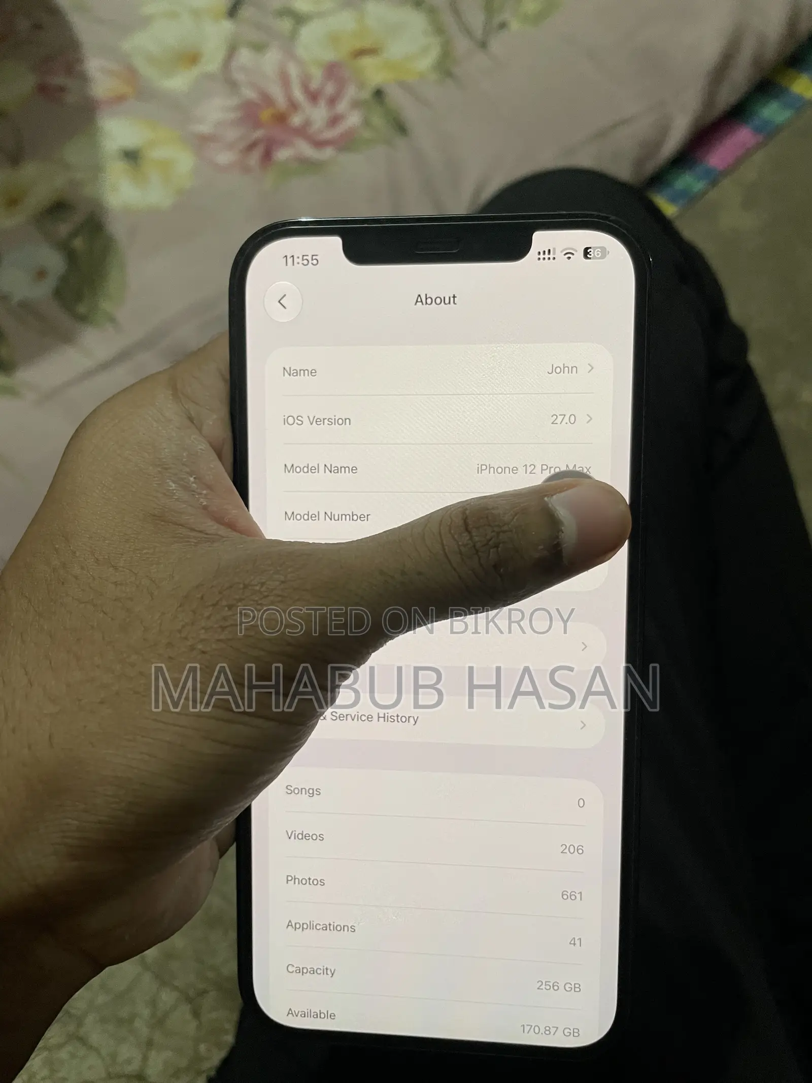 Apple iPhone 12 Pro Max 256 GB Graphite