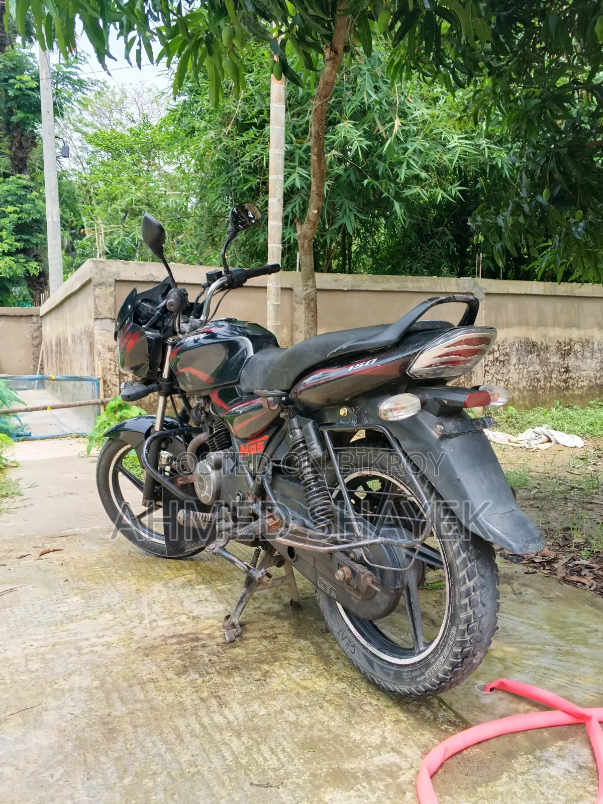 Bajaj Discover 150 2012 Black