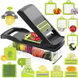 16-in-1 Multifunction Vegetable Slicer and Chopper Set