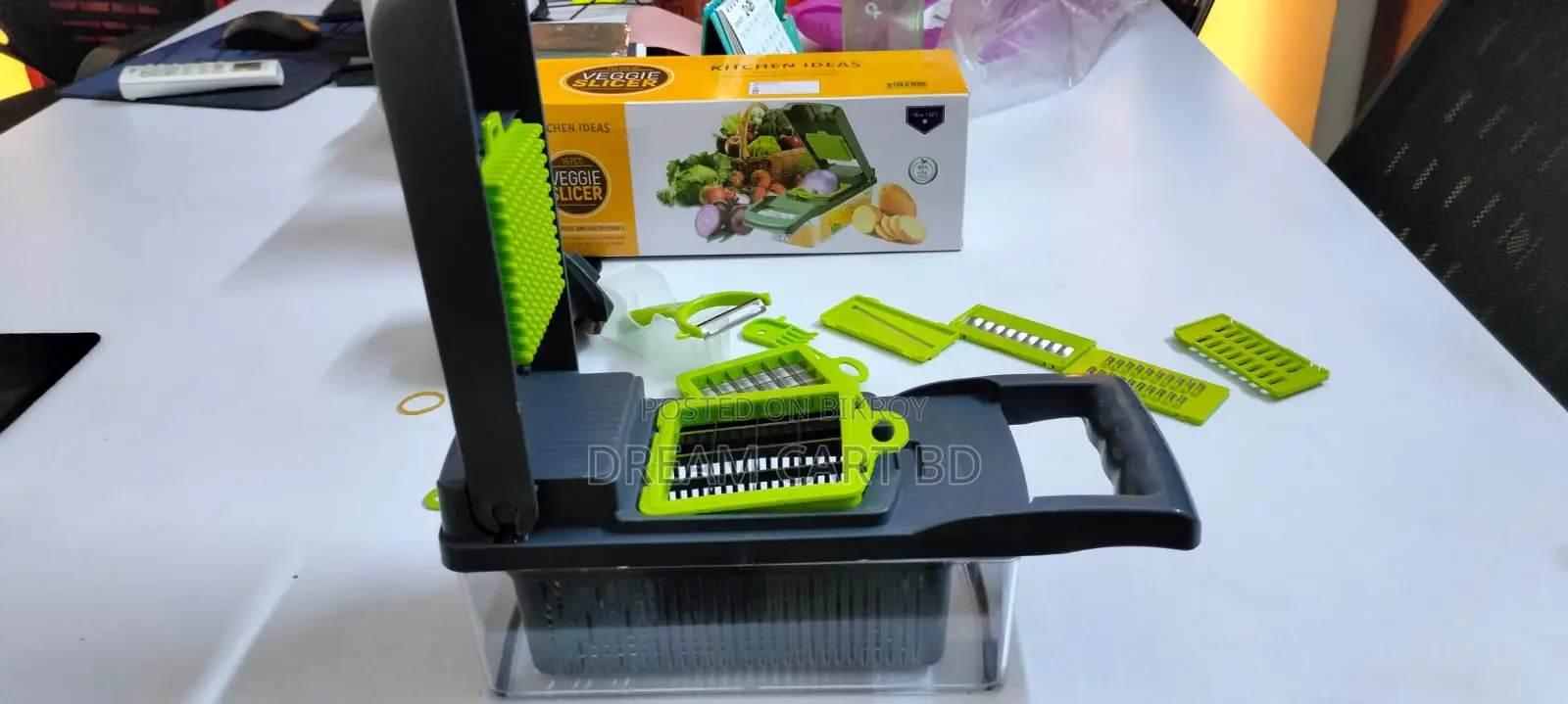 16-in-1 Multifunction Vegetable Slicer and Chopper Set