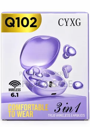CYXG Q102 3-in-1 Wireless Earbuds, Special Offer