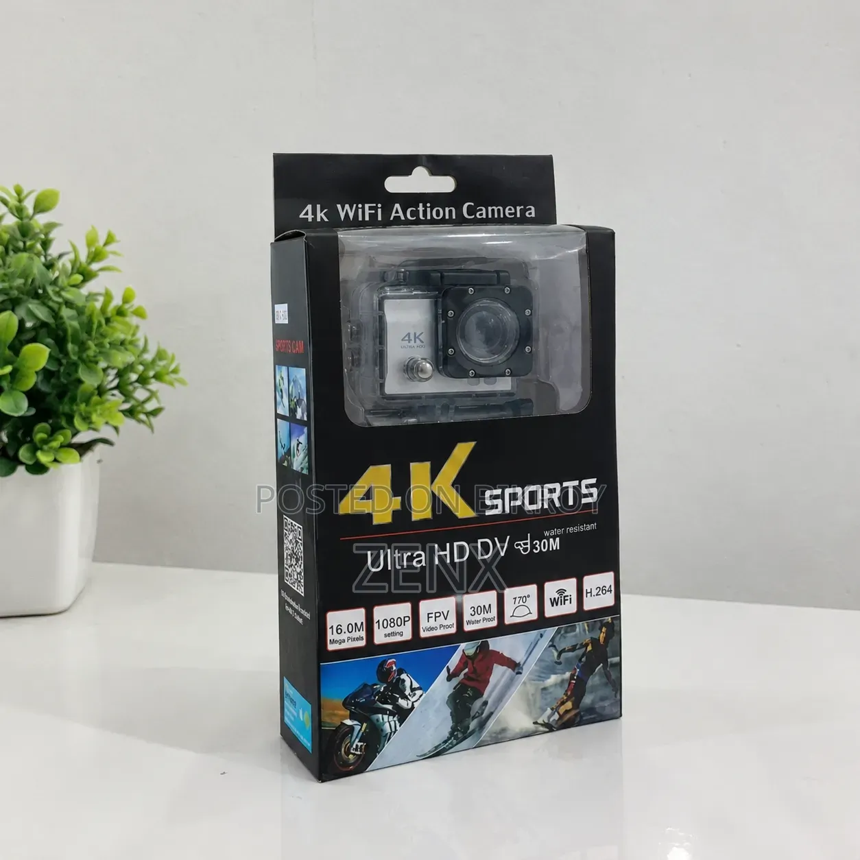 ফ্রি ডেলিভারি! 4K অ্যাকশন স্পোর্টস ক্যামেরা | 16MP ওয়াই-ফাই