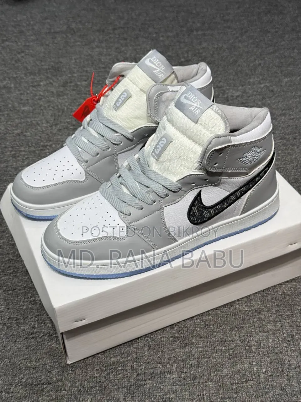 Dior X Air Jordan 1 Retro High (DR001) Sneakers